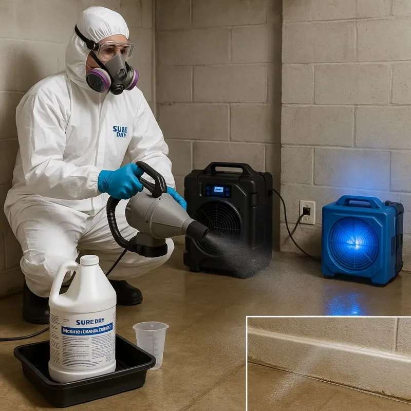 Sanitization and Odor Removal process in Cresco, IA