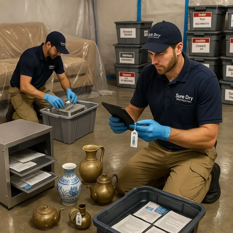 Content Protection and Restoration process in Cresco, IA