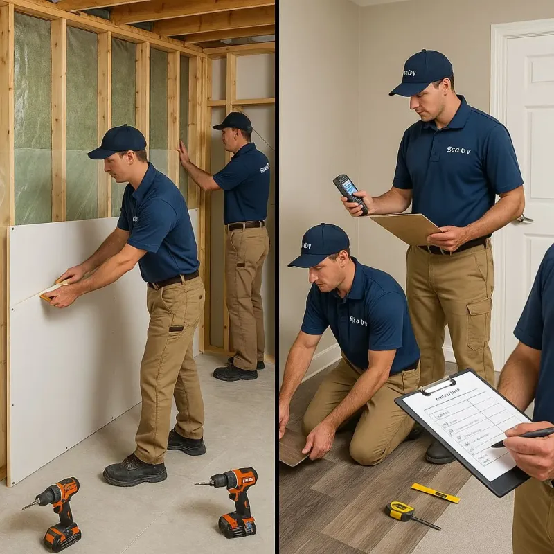 Repairs and Reconstruction process in Cresco, IA
