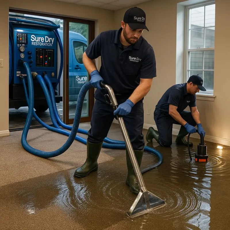 Water Extraction and Removal process in Cresco, IA